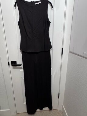 Mango Dark Brown Sleeveless Dress